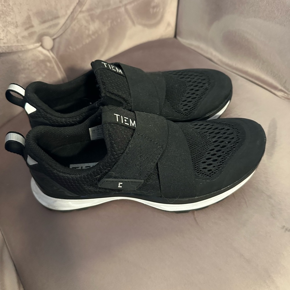 TIEM Black Athletic Shoes for Women